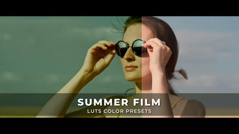 12个夏季电影滤镜LUT调色预设下载 Summer Film Luts