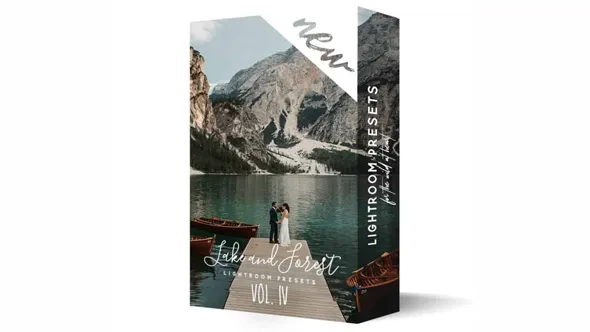 Vicky Baumann湖泊和森林艺术婚纱摄影Lightroom预设第四季 LAKE AND FOREST LIGHTROOM PRESETS VOL. 4