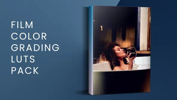 10组胶片颜色分级LUT预设 Film Color Grading Luts Pack