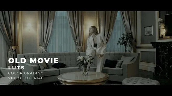 12个老电影风格复古调色LUT预设 Old Movie LUTs