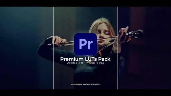 8个类别200多个高品质视频滤镜电影大片LUT调色预设 LUT Color Presets | Premiere Pro