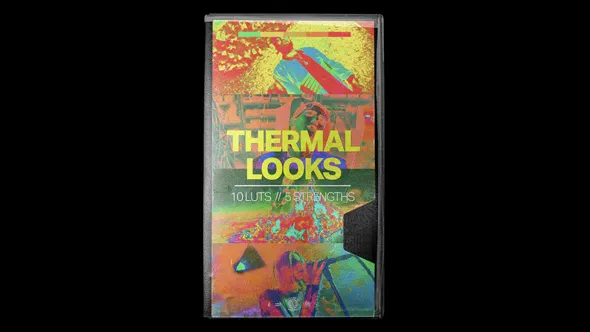 20款红外热成像效果风格化调色LUT预设 Tropic Colour – Thermal Looks