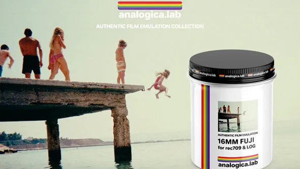 真实复古富士 FUJIFILM 3513胶片模拟照片视频调色LUT预设 Analogica Lab – Super16 FUJI 3513 16MM Film Emulation
