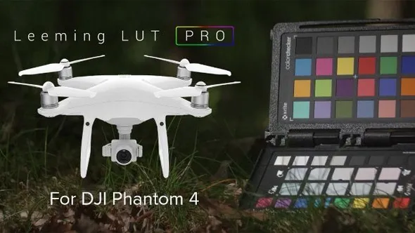 大疆无人机DJI 4 Pro航拍视频颜色校正LUTs调色预设 Leeming LUT – DJI Phantom 4 Pro