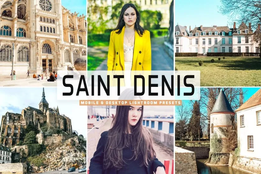 圣但尼旅拍风光人像Lightroom预设与移动LR预设 Saint Denis Lightroom Presets