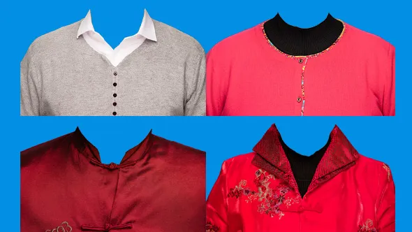 证件照服装素材-老人服装证件照素材女装服装素材12款