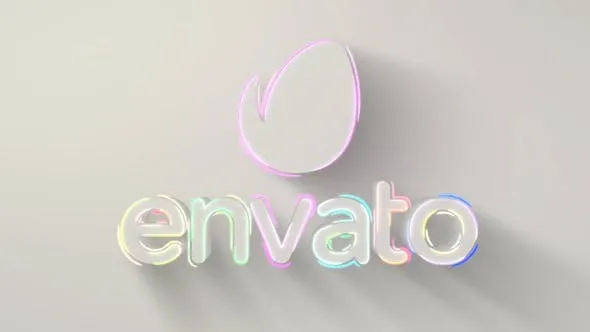 LOGO 3D挤压光线动画视频片头PR模板 Logo Intro