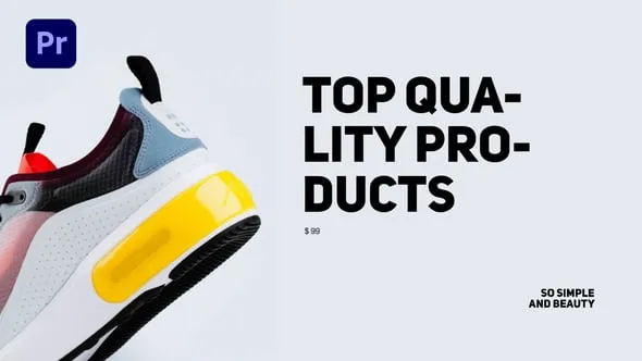 产品介绍视频独特动画标题展示商品包装广告PR模板 Products Promo