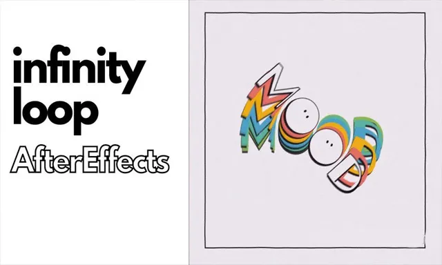 AE创建可爱无限循环动态图形动画工作流程视频教程
