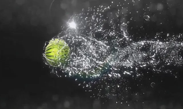 AE使用Trapcode Particular做水的特效视频教程