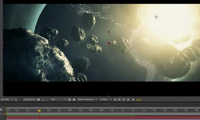 AE插件Element 3D创建地球小行星空间环境视频教程