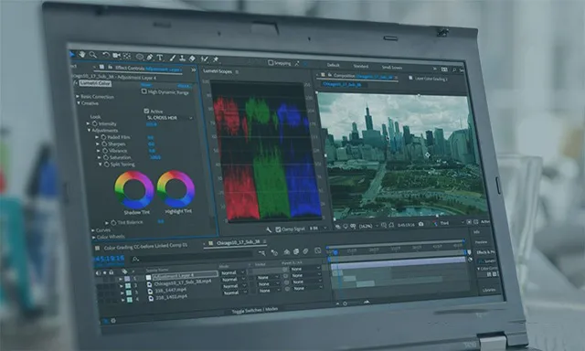 AE CC色彩分级与校正技术训练视频教程