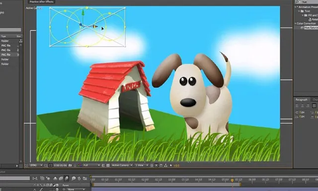 AE图形动画制作核心技术训练视频教程