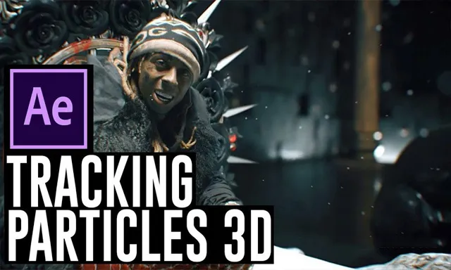 AE悬浮粒子跟踪特效实例制作视频教程
