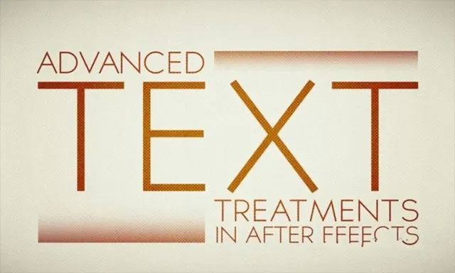 AE文本视觉动画视频教程中文字幕 附工程源文件