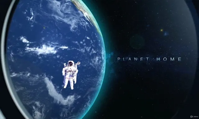 AE真实3D地球行星实例特效制作视频教程