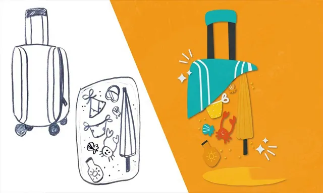 AE草图转换钢笔制作插图动画制作视频教程 After Effects Basics: From Sketch to Animation With the Pen Tool by Taylor Carroll