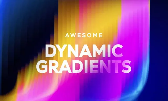 AE文字与Logo动态渐变动画实例制作训练视频教程