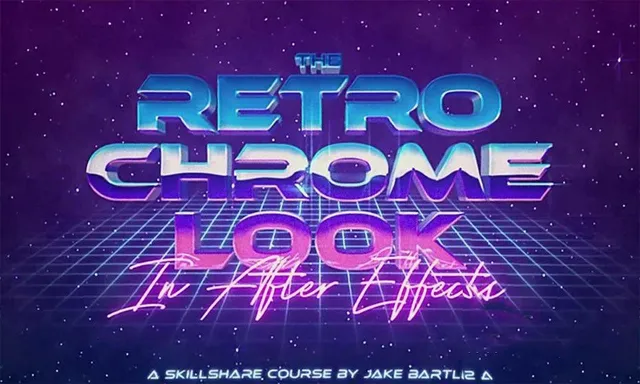 80年代复古Logo演绎动画实例制作教程