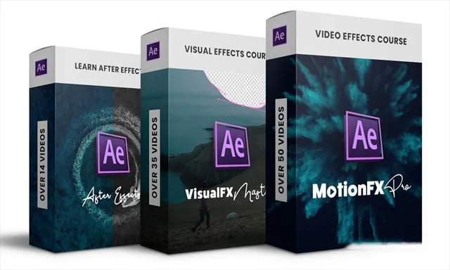 MotionFX Pro – After Effects 视频创意特效VFX合成教程-中英字幕