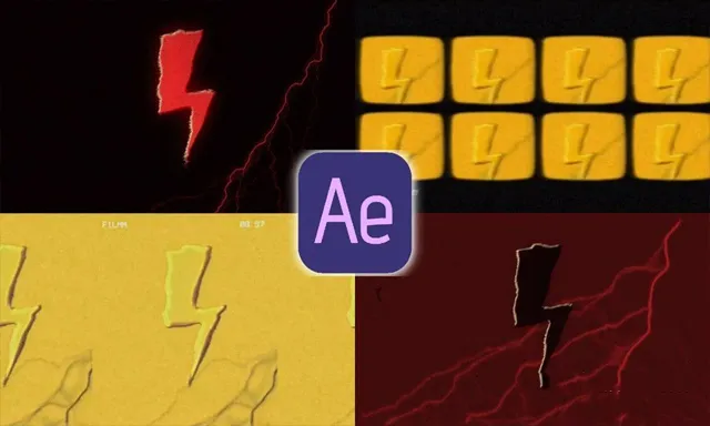 AE创建科幻雷电照明动画循环效果视频教程 中文字幕