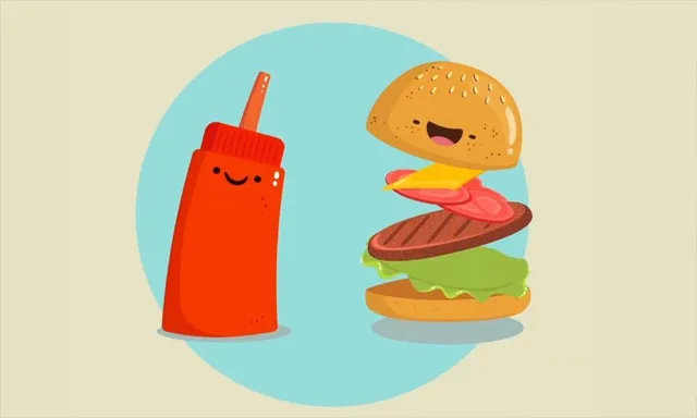 AE初学者创建简单汉堡动态卡通图形循环动画视频教程