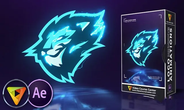 AE边缘光耀标志Logo演绎动画制作视频教程 中英双语 Motion Graphics : Lighting Logo Reveal in After Effects CC