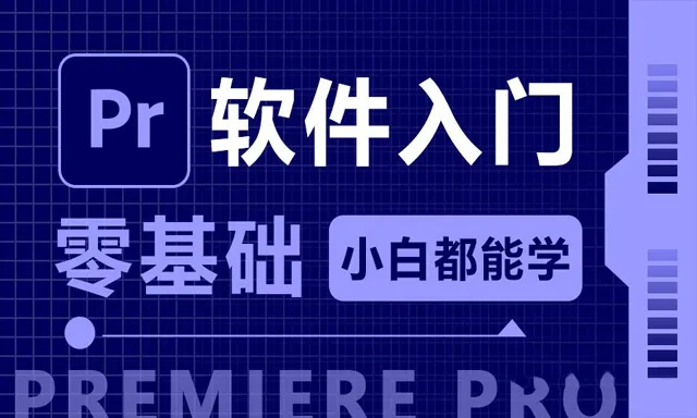 Adobe Premiere Pro CC 2019 软件入门课程 pr零基础自学中文教程 小白也能学会
