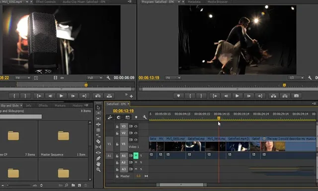 Premiere音乐电影制作训练视频教程第二季 EPK Editing Workflows 02