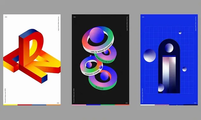 AI创建自由形状创意海报设计工作流程视频教程