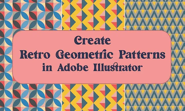 Illustrator初学者自定义不同样式画笔工作流程技巧视频教程