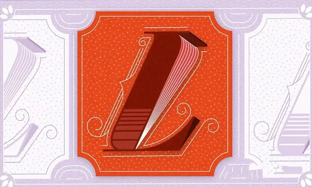 AI创建现代复古首字下沉字母矢量插图工作流程视频教程