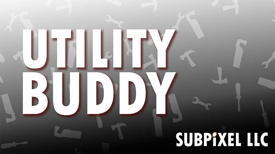 字体颜色效果表达式查找修改管理工具AE脚本 Utility Buddy v1.3 汉化版 +使用教程