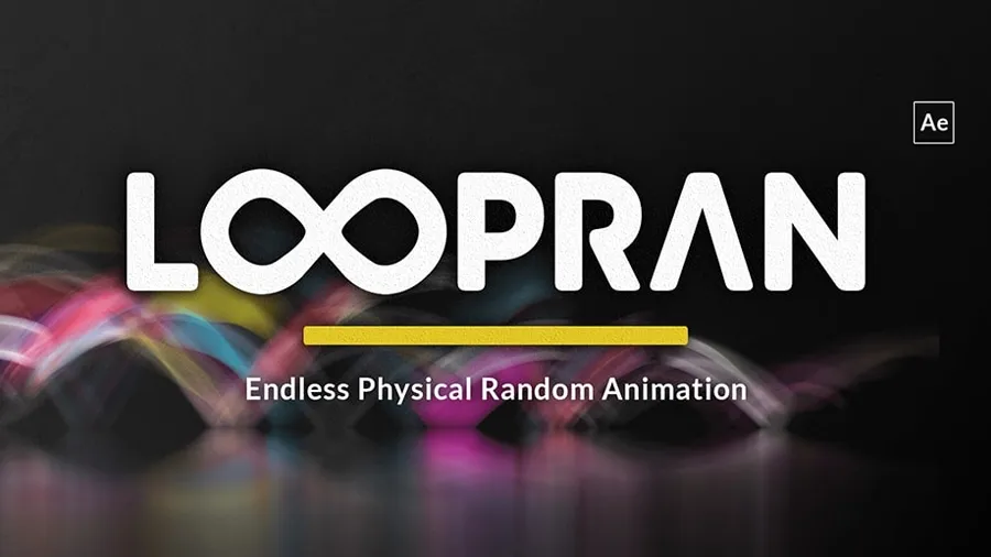 无限循环物理随机动画AE脚本 LOOPRAN v1.0.106 汉化版 +使用教程