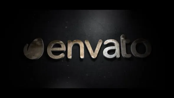 神秘大气影视史诗金属立体质感标志LOGO动画PR模板下载 Cinematic Grunge Logo