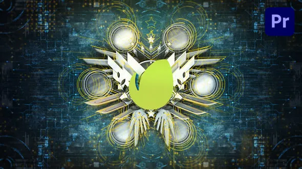 Hi-Tech Logo高科技标志动画视频片头PR模板下载 Hi-Tech Logo Reveal