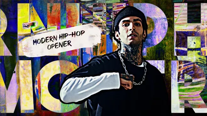 现代嘻哈风格开场宣传视频片头PR模板下载 Modern Hip-Hop Opener