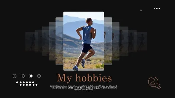 作品集照片展示介绍动画视频效果PR模板下载 Portfolio Promo