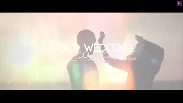 婚礼视频剪辑制作拍摄婚礼宣传片PR模板下载 Wedding Production Premiere Pro