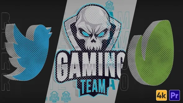 抽象3D LOGO演绎动画视频片头PR模板下载 Abstract Logo Opener