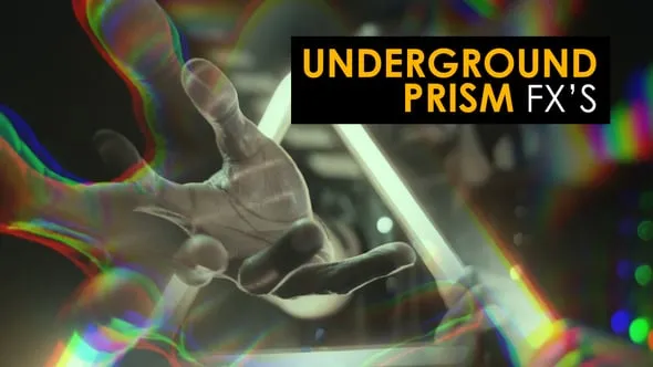 36个超级酷炫创意迷幻地下棱镜效果动画PR模板下载 Underground Prism Effects
