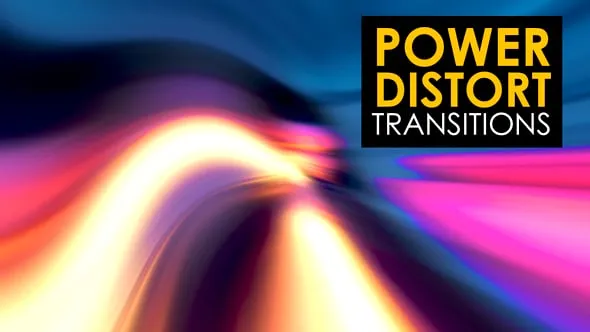 10种失真扭曲像差效果转场PR模板下载 Power Distort Transitions