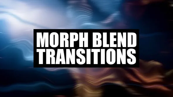 变形混合融合过渡神秘艺术感柔和流动迷幻效果PR模板下载 Morph Blend Transitions