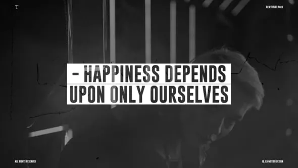 4K粗体文本信息字幕标题动画PR模板 New Text Titles