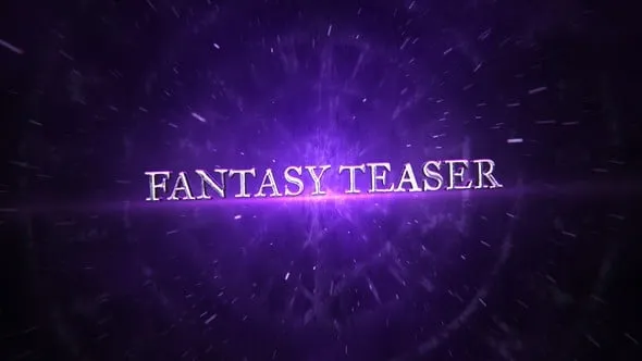 镜头光晕奇幻电影预告片AE与PR模板下载 Cinematic Fantasy Teaser Mogrt