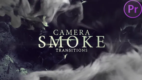 20种随着镜头相册机移动的烟雾过渡PR模板下载 Camera Smoke Transitions for Premiere Pro