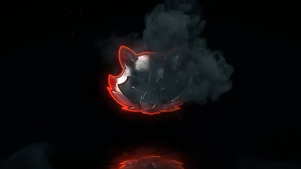 神秘感烟雾消失动画演绎闪亮物体标志片头PR模板下载 Magical Smoke Logo