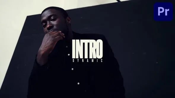 模特服装展示时装秀片头杂志封面介绍商业幻灯片演示PR模板下载 Slideshow Intro for Premiere Pro