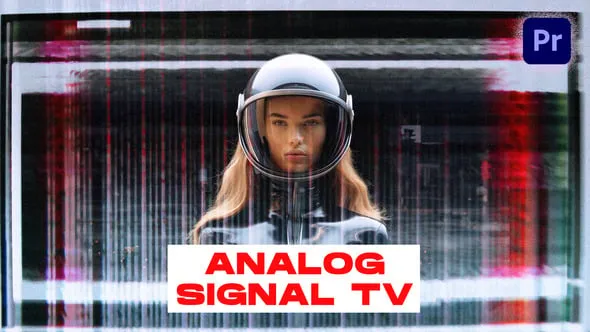 模拟信号电视转场元素PR模板下载 Analog Signal TV Transitions