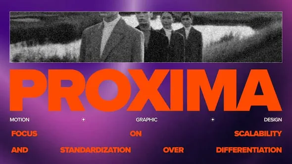 网格渐变版式动力学文本标题动画AE与PR模板下载 Meshed Gradient Typography - Premiere Pro